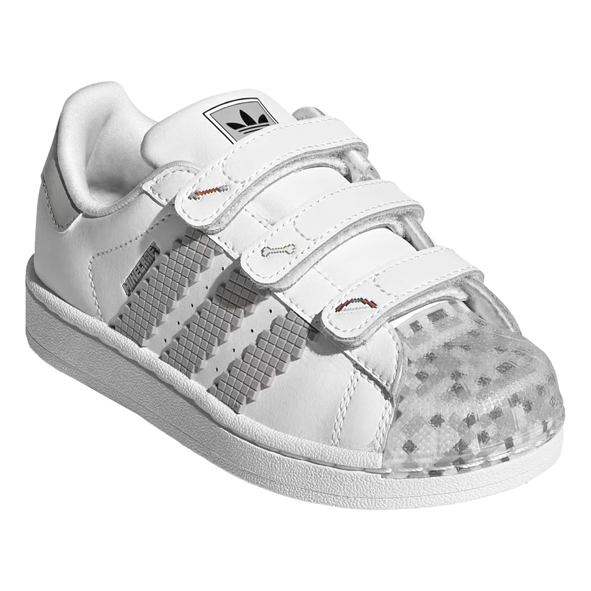 Tênis Adidas Superstar II Cf C Minecraft Infantil