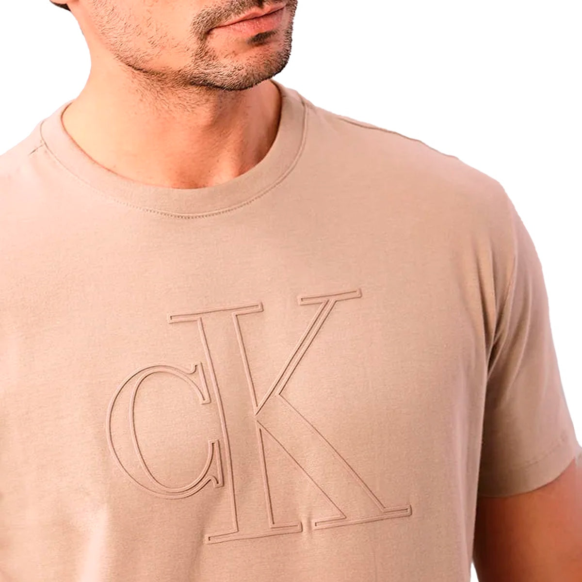 Camiseta Ckj Logo Malha Masculino