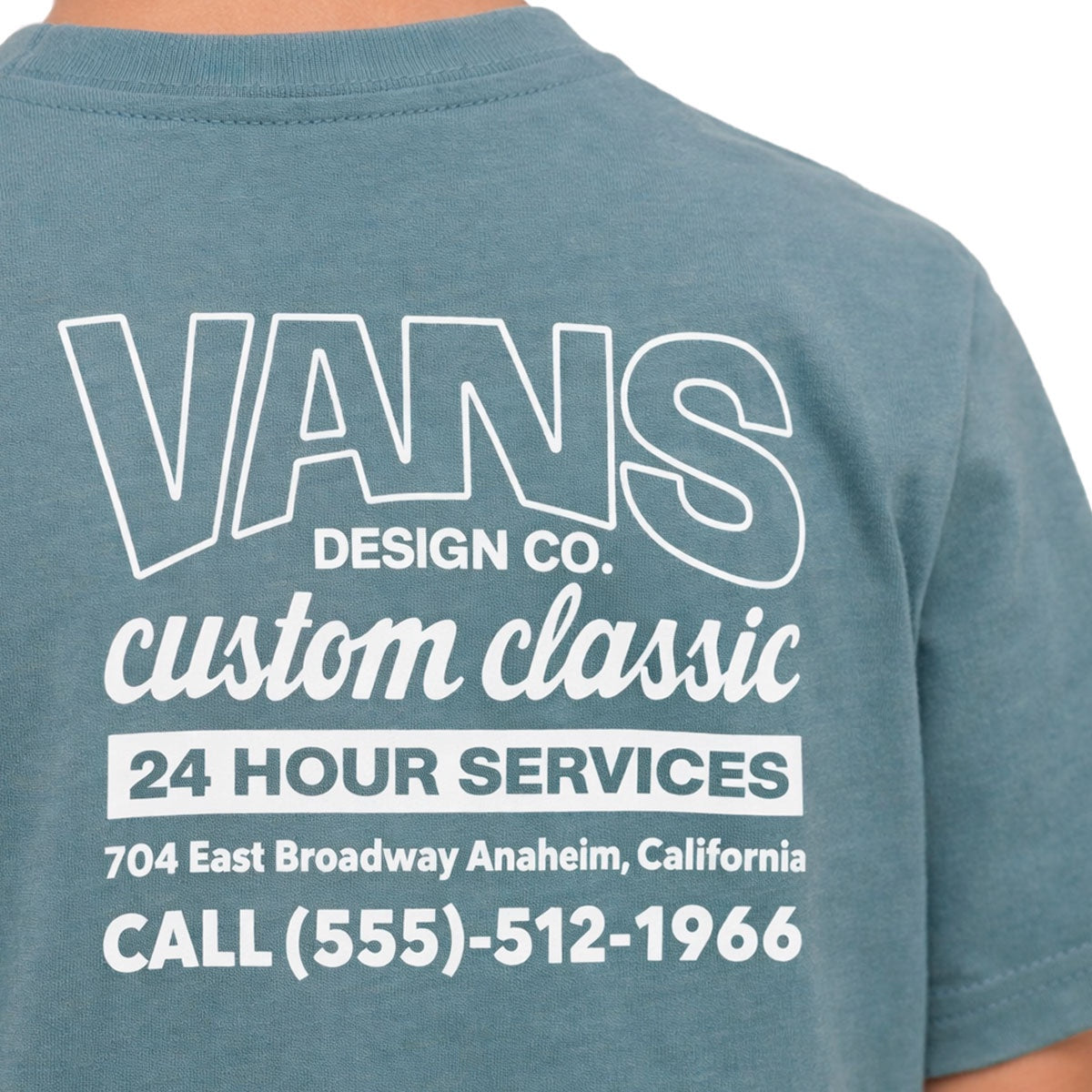 Camiseta Vans Front SS Stormy Weather Infantil